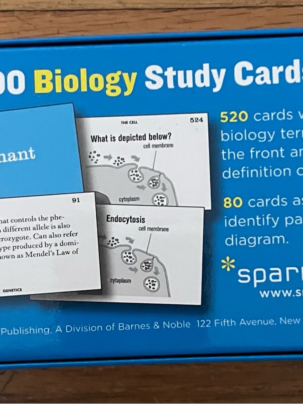 SparkNotes Biology Study Cards - Picture 2 of 4